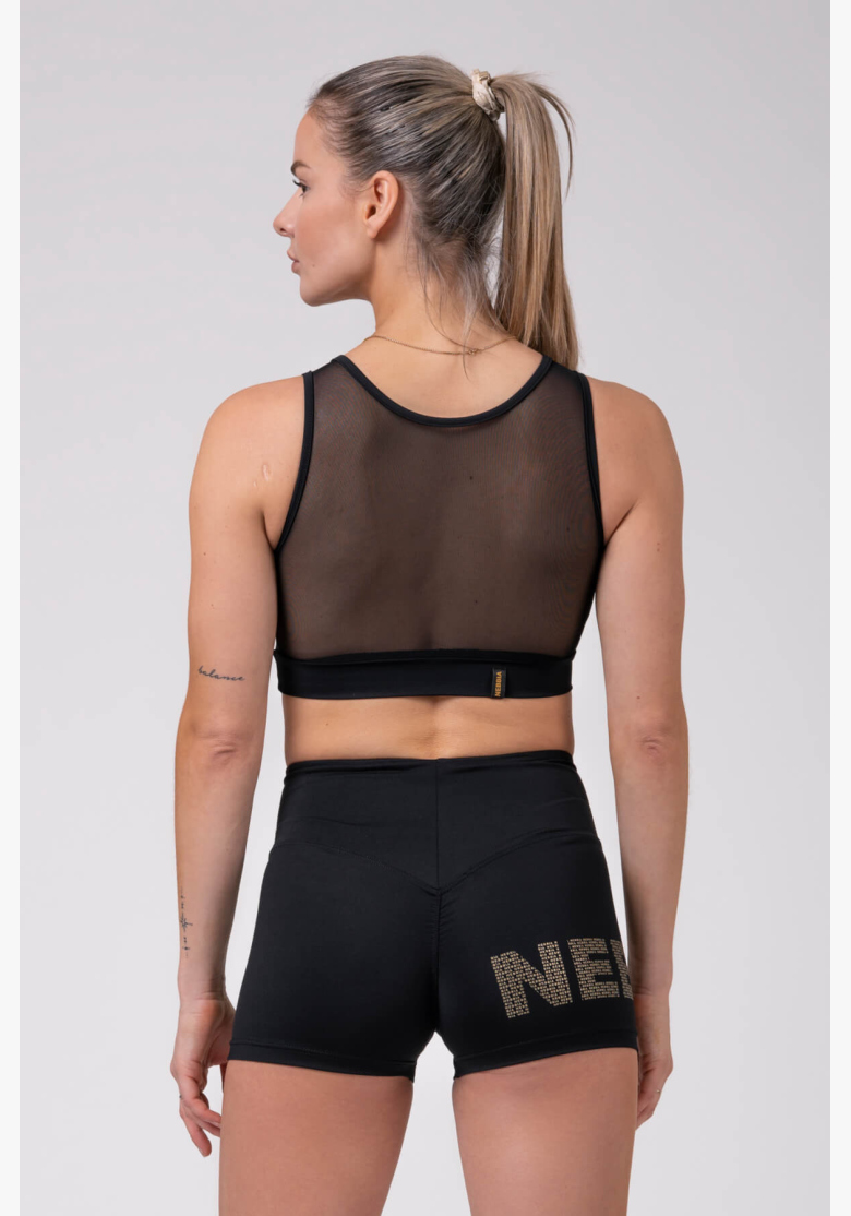 NEBBIA • Gold Mesh mini top • NEBBIAshop.sk NEBBIA • Gold Mesh mini top • NEBBIAshop.sk