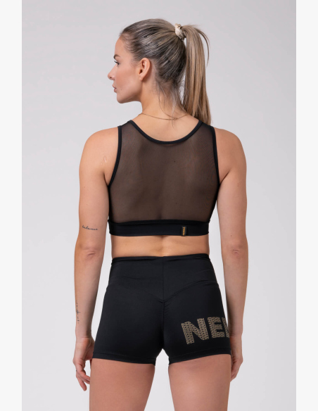 NEBBIA • Gold Mesh mini top • NEBBIAshop.sk