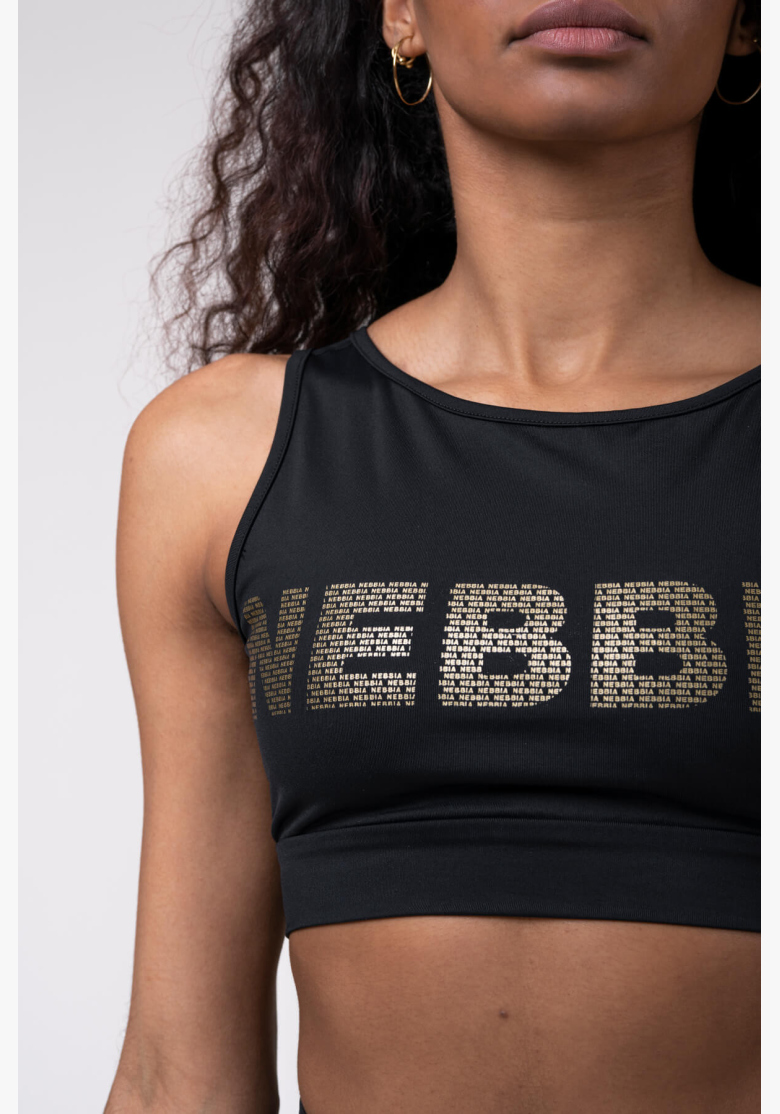 NEBBIA • Gold Mesh mini top • NEBBIAshop.sk NEBBIA • Gold Mesh mini top • NEBBIAshop.sk