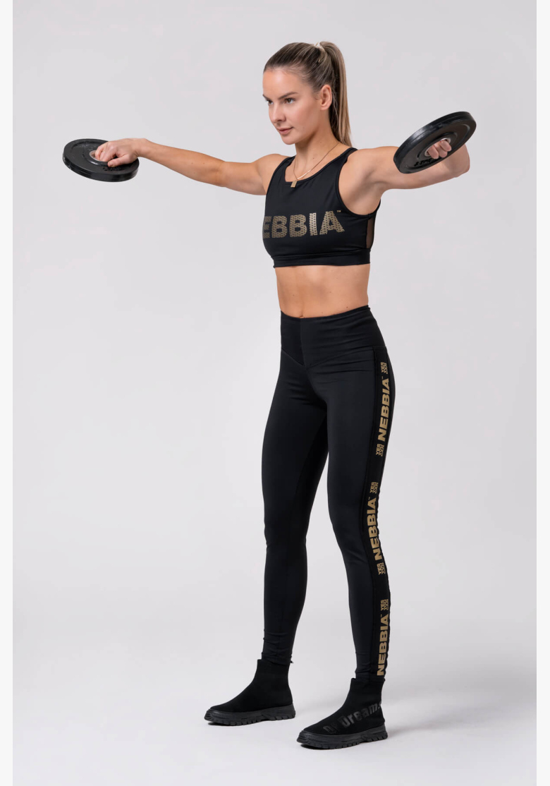 NEBBIA • Gold Mesh mini top • NEBBIAshop.sk NEBBIA • Gold Mesh mini top • NEBBIAshop.sk